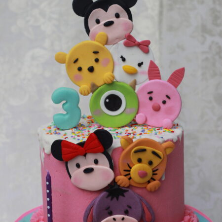 disney tsum tsum cake