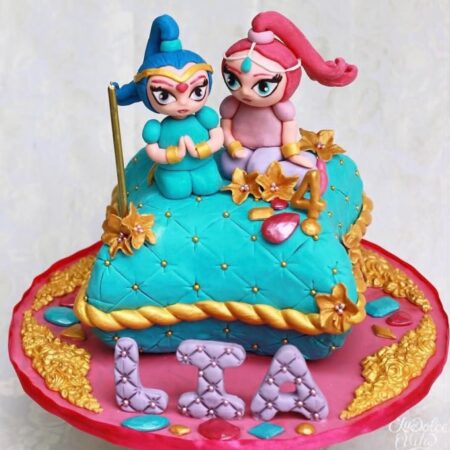shimmer and shine cake