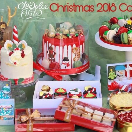christmas 2018 dessert table