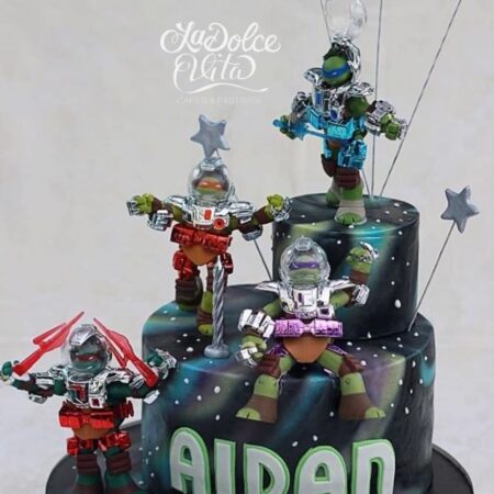 teenage mutant ninja turtles cake
