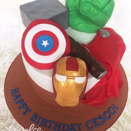 avengers cake
