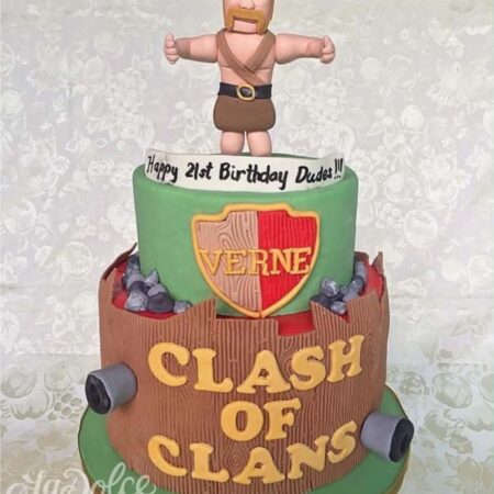 clash of clans cake
