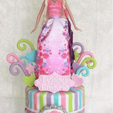 barbie cake