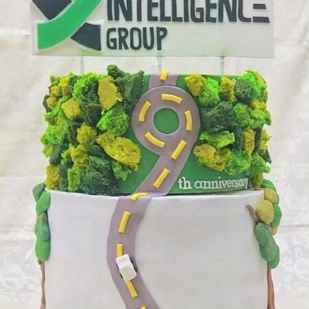 corporate cake