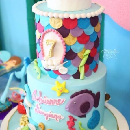 mermaid cake