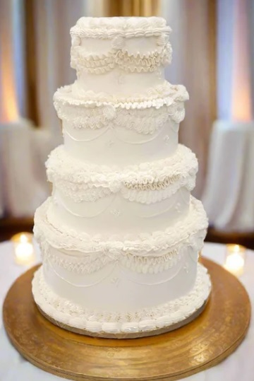 Custom 4-tier Buttercream Cake - Image 5