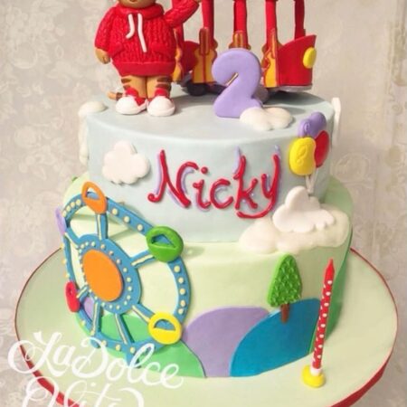 daniel tiger cake