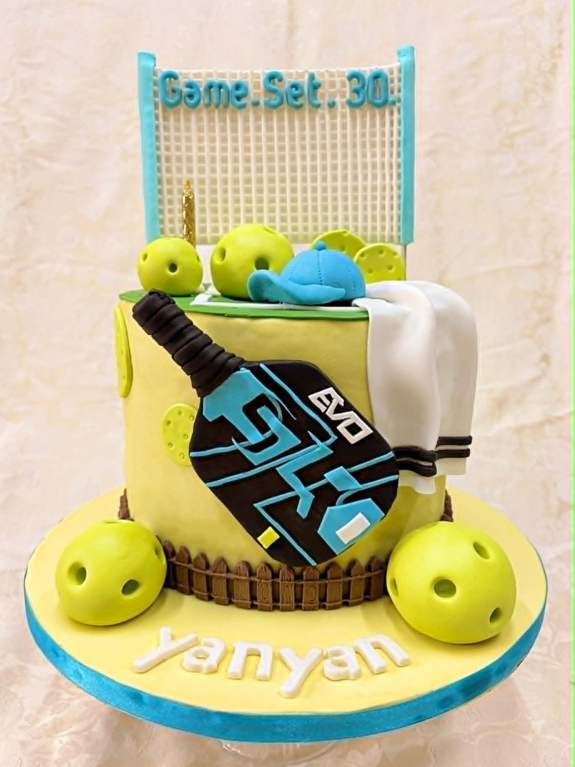 pickleball cake