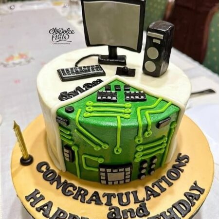 IT graduation cake