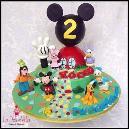 mickey mouse clubhouse cake