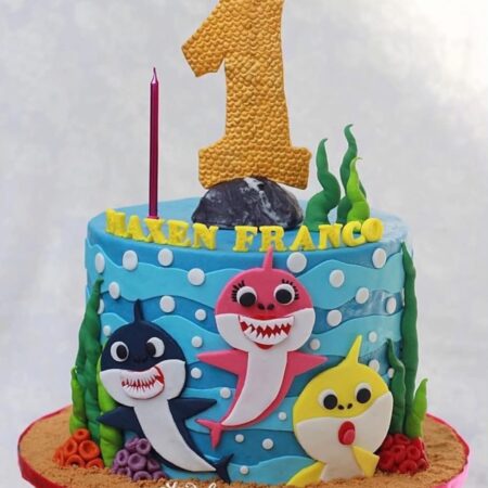 baby shark cake