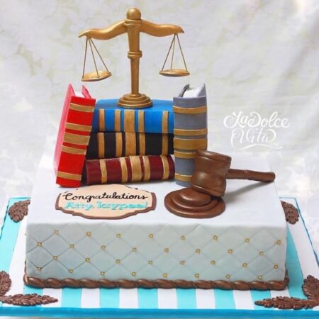 law bar exam cake