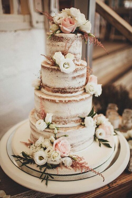 Custom 4-tier Buttercream Cake