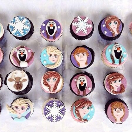 frozen cupcakes