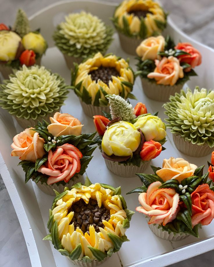 buttercream cupcakes