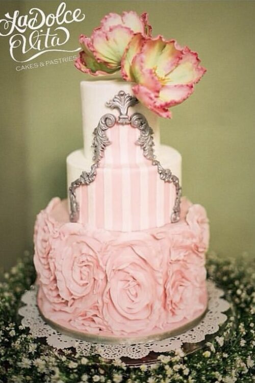 Custom 3-tier Wedding Cake