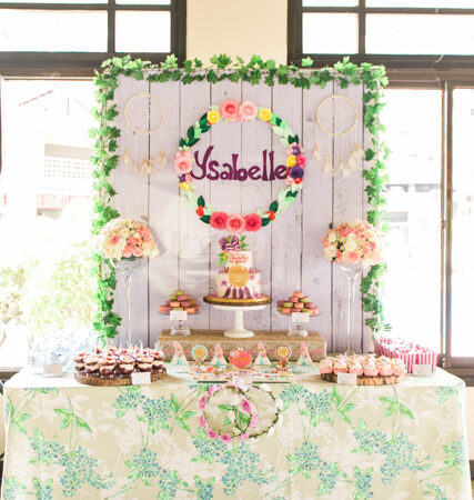 ysabelle dessert table