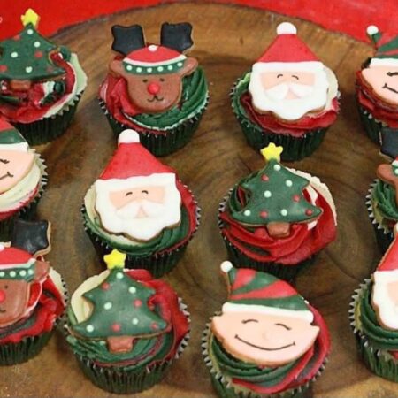 christmas cupcakes