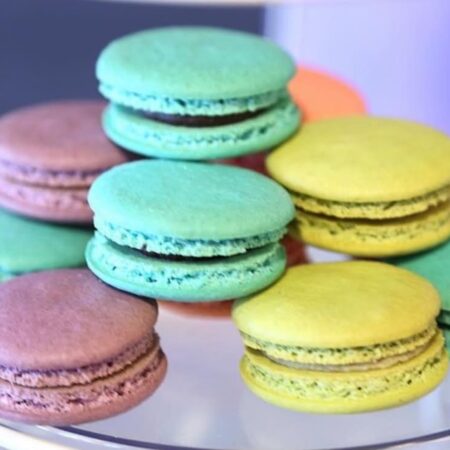 mermaid french macarons