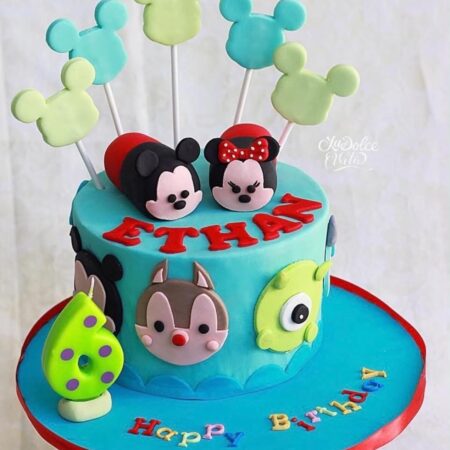 disney tsum tsum cake