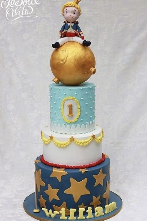 Custom 4-tier Cake